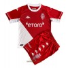 Officiële Voetbalshirt + Korte Broek AS Monaco Thuis 2021-22 - Kids